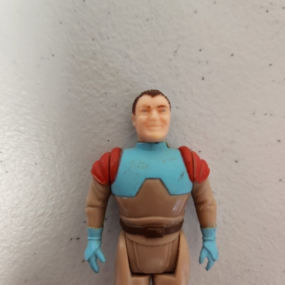 DINO RIDERS Parts 1988 GUNNUR figure Torosaurus Valorian Tyco Vintage 80s Toys - Picture 2 of 4